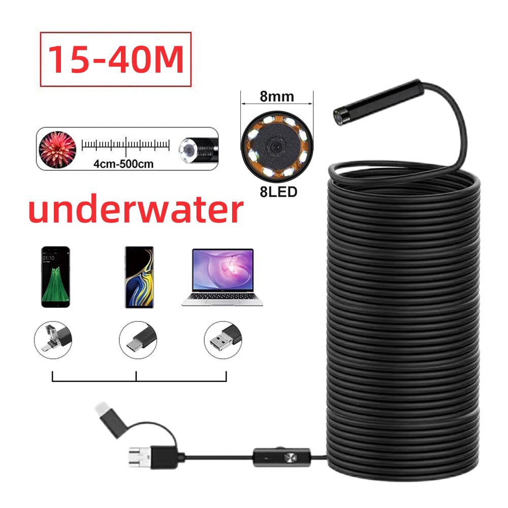 Fishing Camera - Minicámara de inspección de tuberías, endoscopio