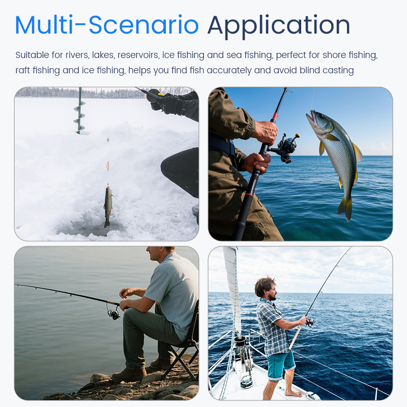 Buscador de Peces Portátil con - Fish Finder Portable reseña y precio