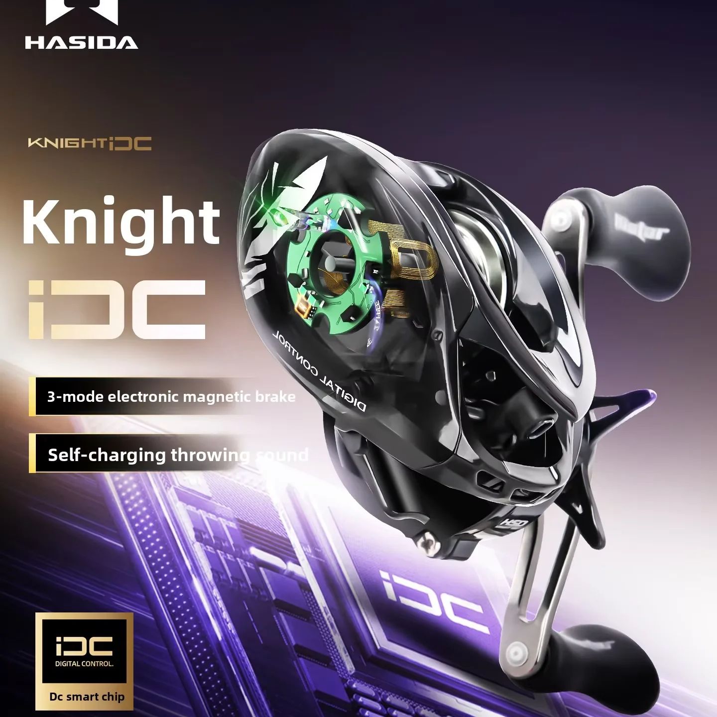 Carrete de Pesca HASIDA Knight - Abu Garcia Reel Max reseña y precio
